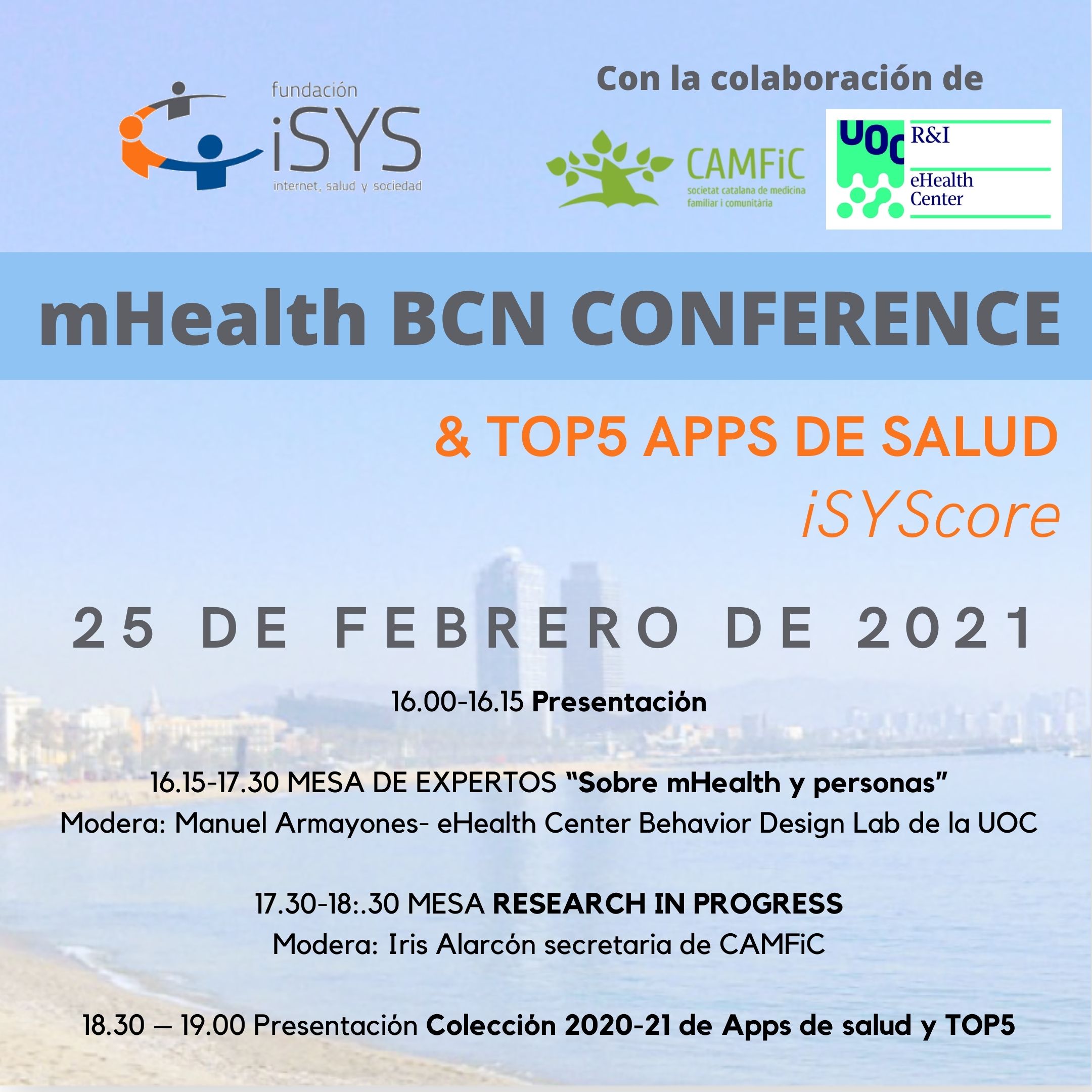 mhealthBCNConference 2021 intro