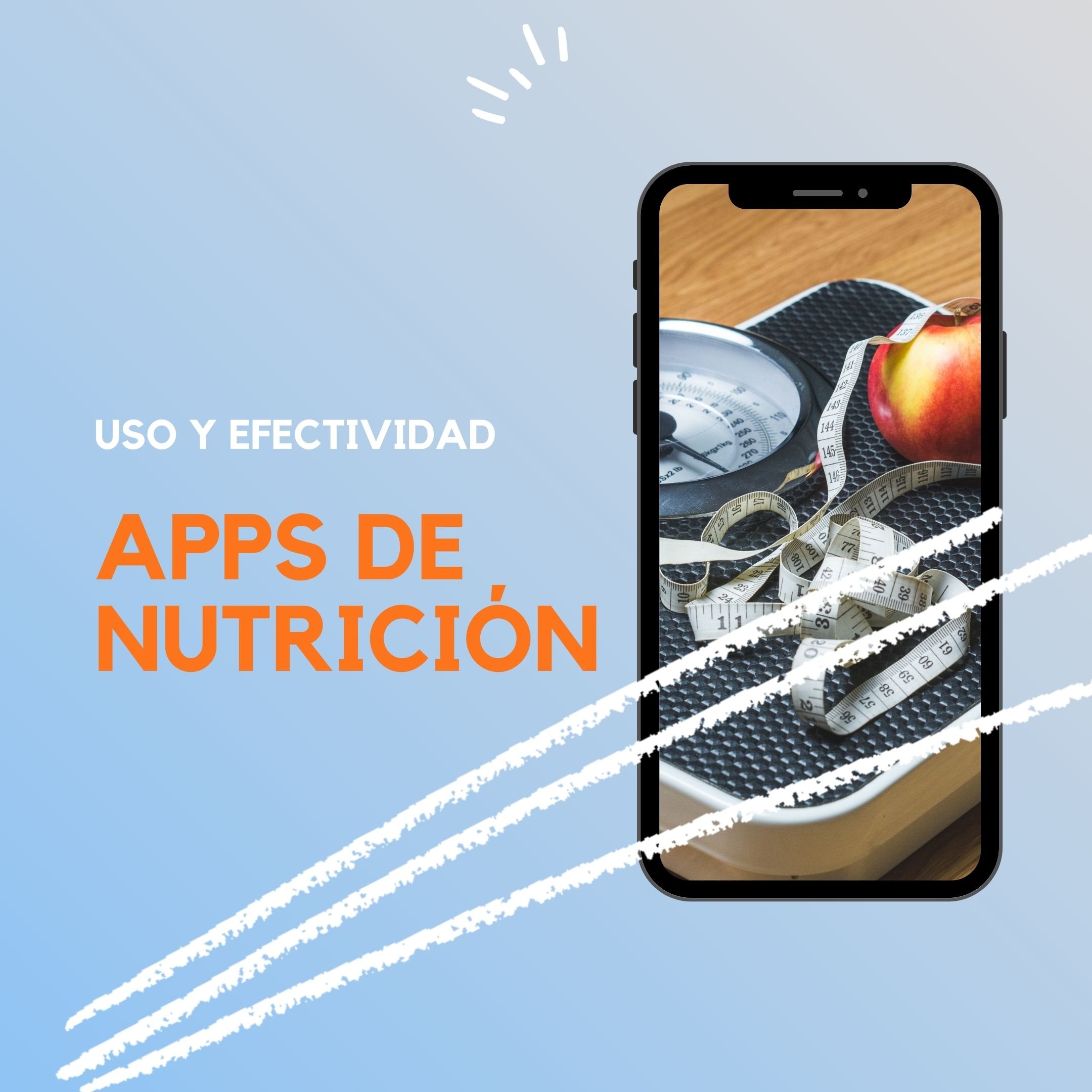apps nutrición uso y eficacia